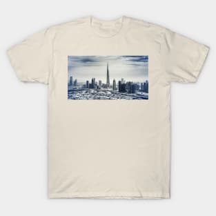 Dubai Skyline Panoramic T-Shirt